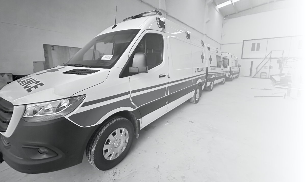 Mercedes ambulances